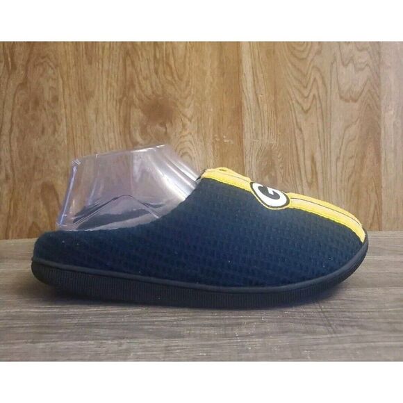 NFL Green Bay Packers Slippers Mens 9-10 - Picture 1 of 11